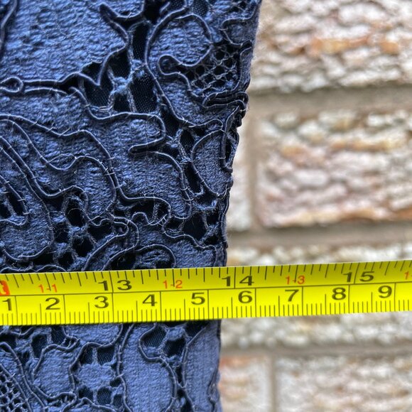 Blue Lace Bodycon Dress - Vintage - Picture 10 of 14